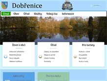 Tablet Screenshot of dobrenice.cz